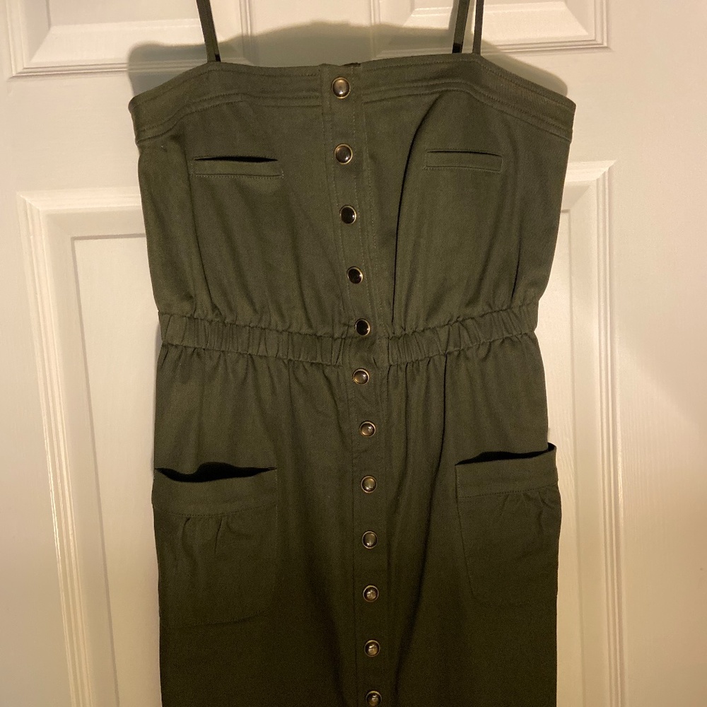 Shoshanna Snap Front Sundress